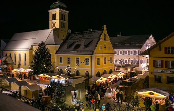 Marktoberdorfer Weihnachtsmarkt | © Bendikt Siegert